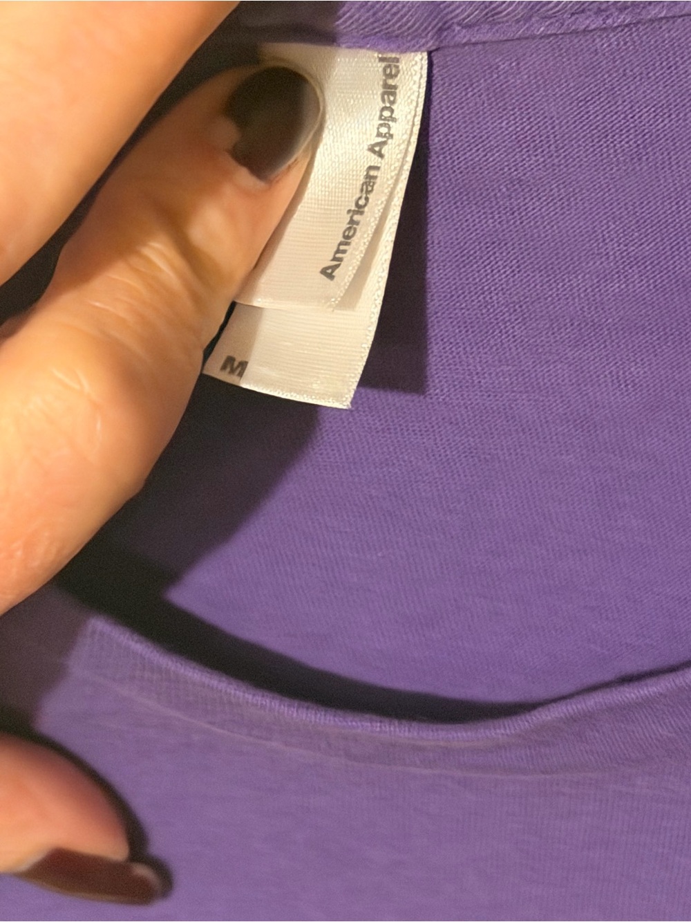 American Apparel Purple Panic At The Disco Graphic Tee - Picture 3 of 3